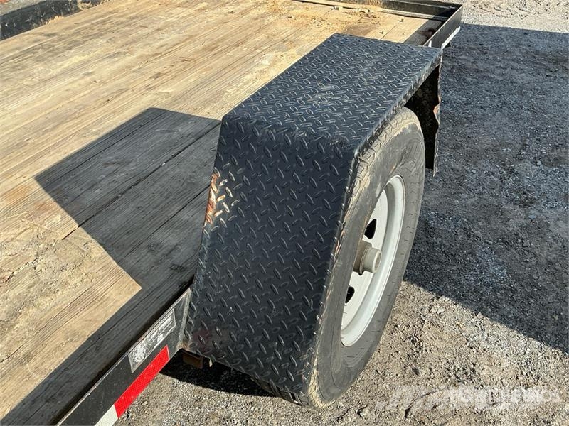 Cam Superline 3CAM612TT 12 ft S/A Tilt Deck Trailer 로우 로더