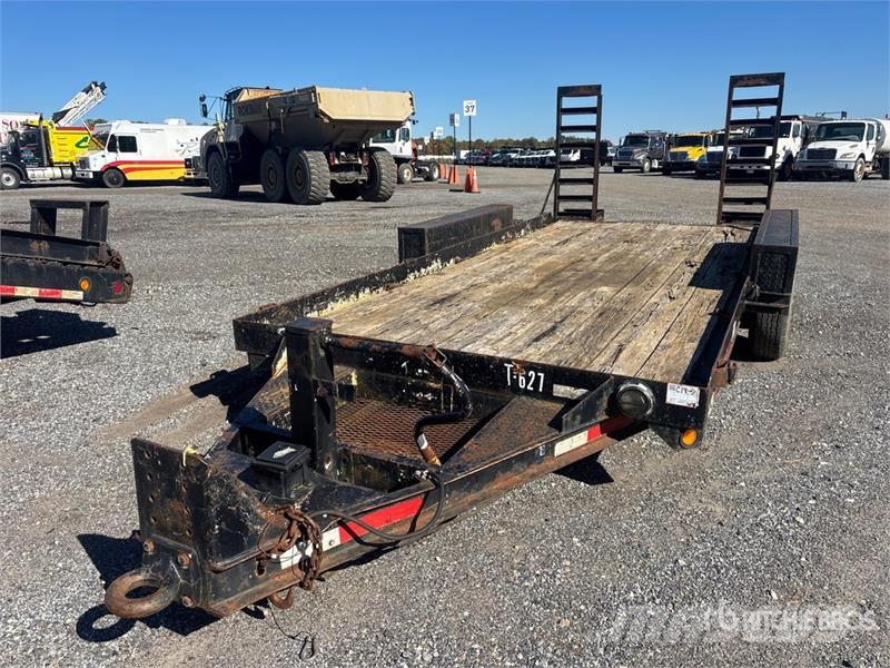 Cam Superline 5CAM16 16 ft T/A Equipment Trailer Přívesy na přepravu automobilů