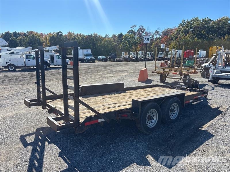Cam Superline 5CAM16 16 ft T/A Equipment Trailer Přívesy na přepravu automobilů