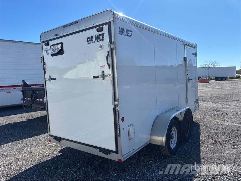 Car Mate Trailers 14 ft T/A Enclosed Trailer Reboques de caixa fechada