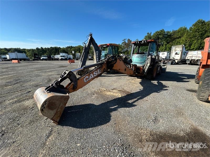 CASE 4x4 Backhoe Loader (Inoperable) Graaf-laadcombinaties