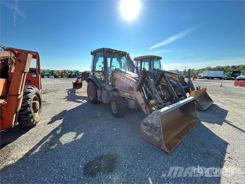 CASE 4x4 Backhoe Loader (Inoperable) Graaf-laadcombinaties