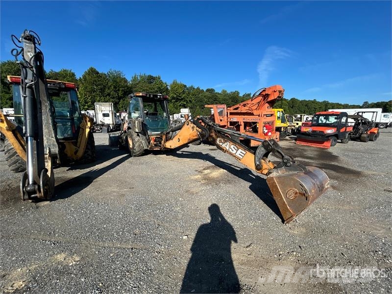 CASE 4x4 Backhoe Loader (Inoperable) Graaf-laadcombinaties