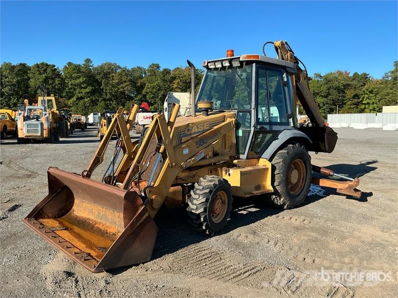 CASE 580L Series 2 Backhoe Loader لوادر ذات جرافات عكسية
