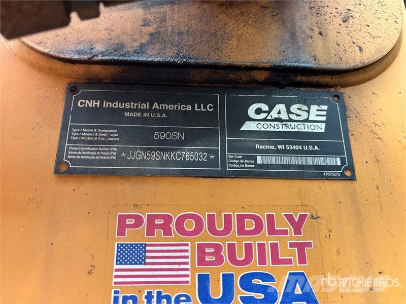 CASE 590SN 4x4 Backhoe Loader TLB's