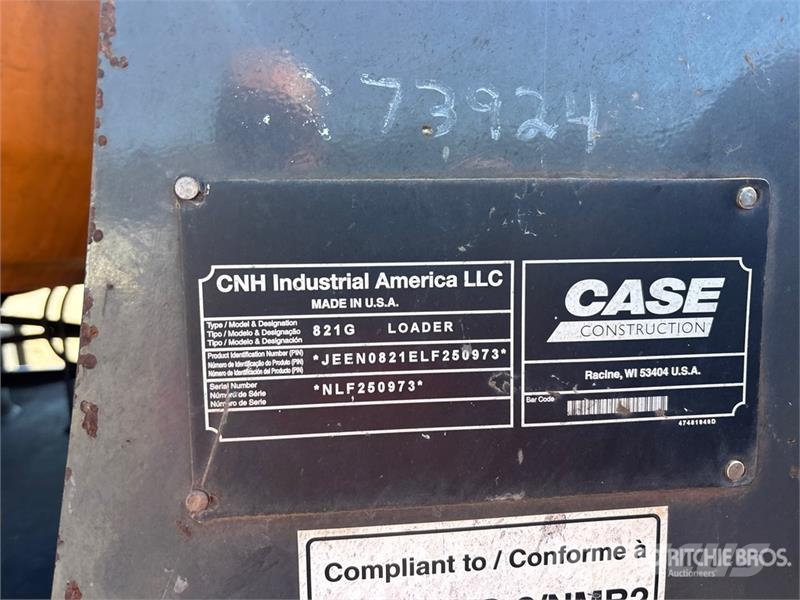 CASE 821G Wheel loaders