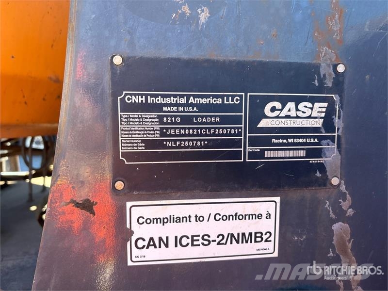 CASE 821G Wheel loaders