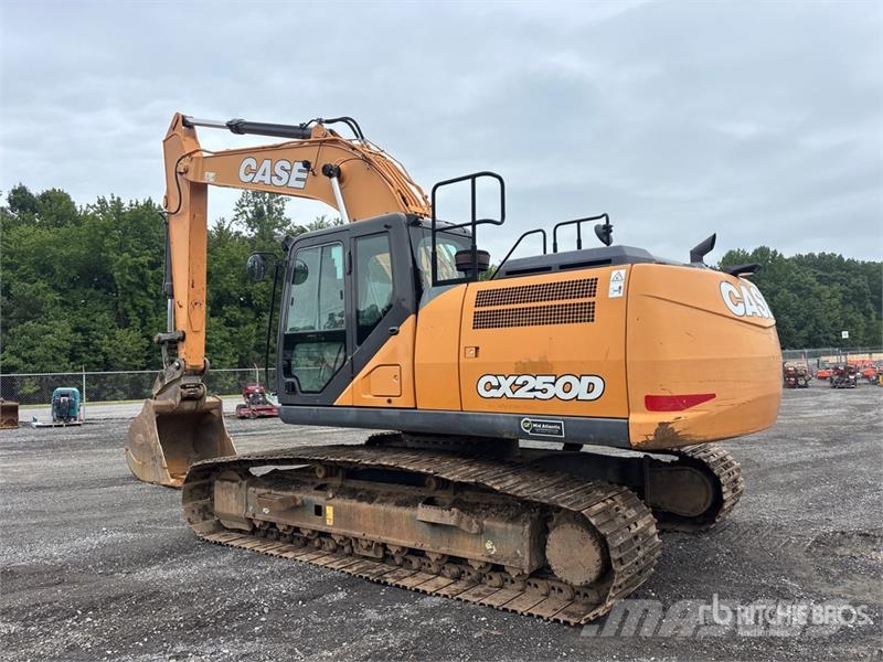 CASE CX250D Tracked Excavator Εκσκαφείς με ερπύστριες