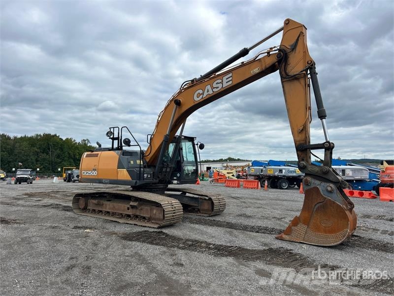 CASE CX250D Tracked Excavator Pelle sur chenilles