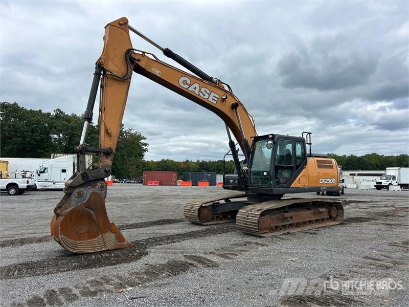 CASE CX250D Tracked Excavator Pelle sur chenilles