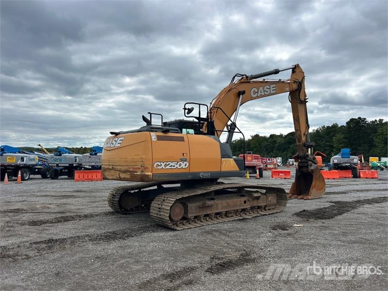 CASE CX250D Tracked Excavator Pelle sur chenilles