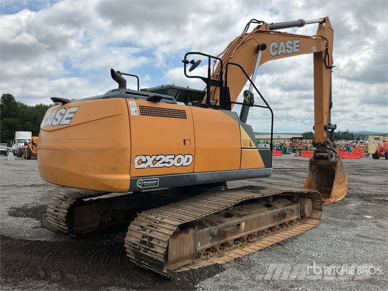 CASE CX250D Tracked Excavator Εκσκαφείς με ερπύστριες