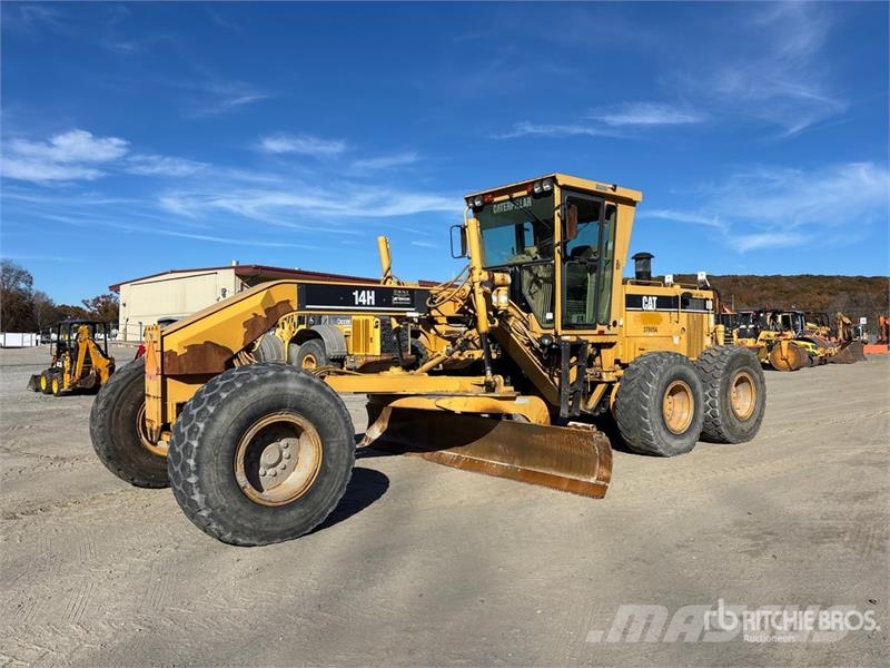 CAT 14H Motor Grader معدات تمهيد الطرق