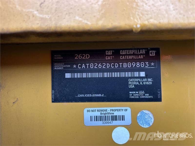 CAT 262D Kompaktlastere