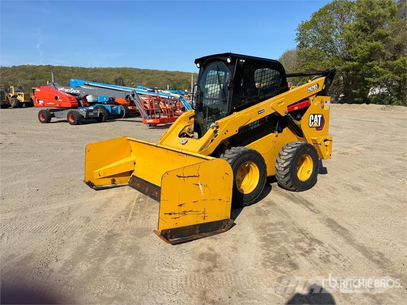 CAT 262D3 Two-Speed Skid Steer Loader Minilæsser - skridstyret