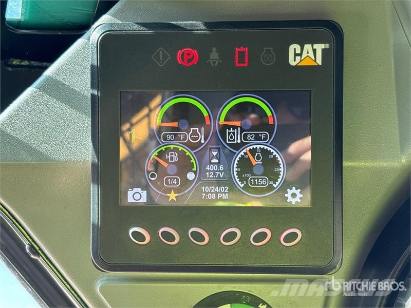 CAT 262D3 Two-Speed Skid Steer Loader Minilæsser - skridstyret