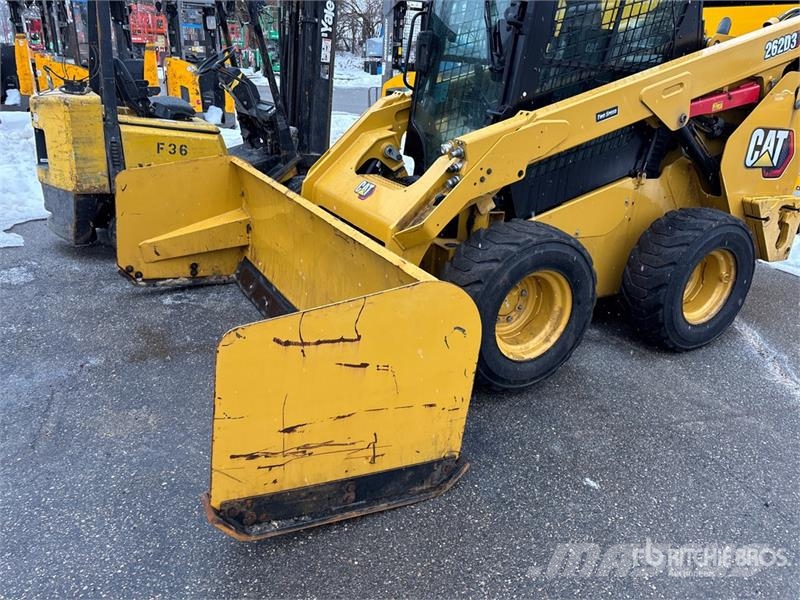 CAT 262D3 Two-Speed Skid Steer Loader Minilæsser - skridstyret