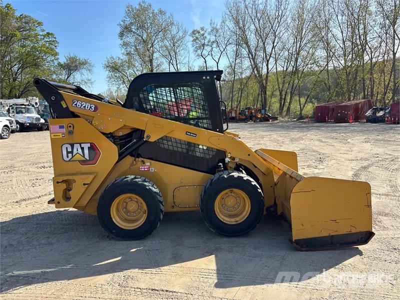 CAT 262D3 Two-Speed Skid Steer Loader Minilæsser - skridstyret