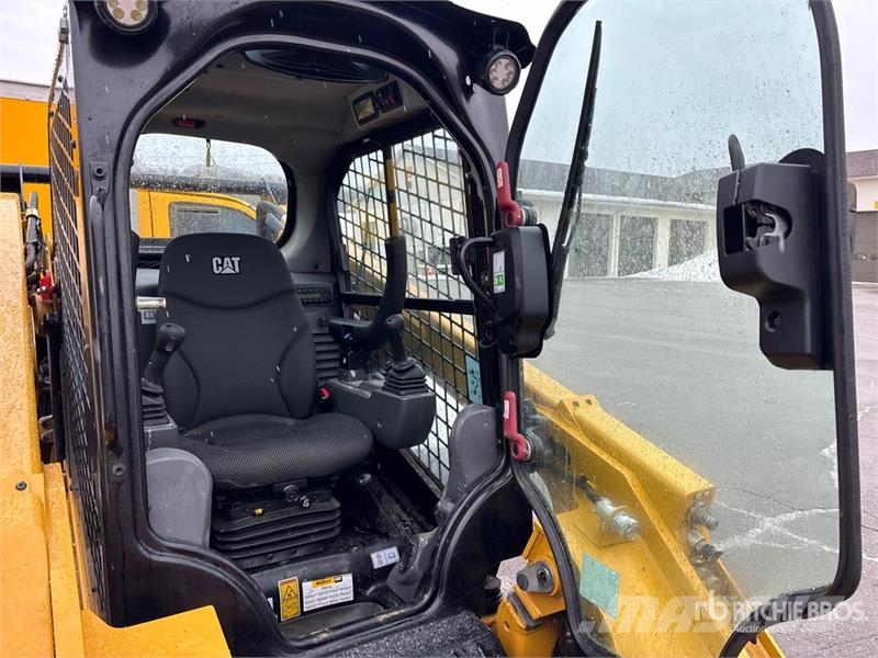 CAT 262D3 Two-Speed Skid Steer Loader Minilæsser - skridstyret