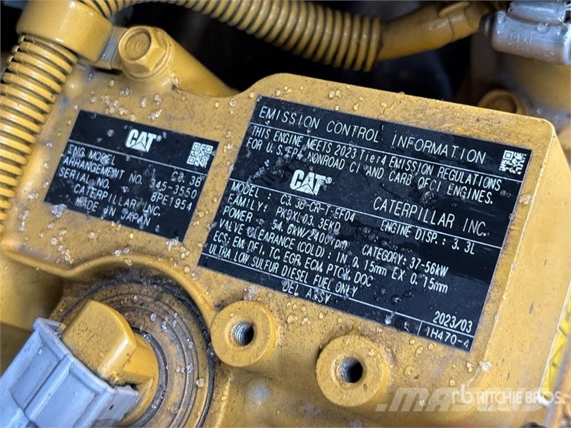 CAT 262D3 Two-Speed Skid Steer Loader Minilæsser - skridstyret