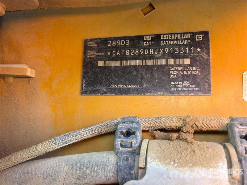 CAT 289D3 Kompaktrakodók