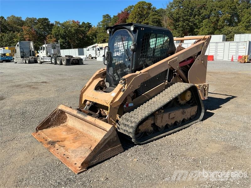 CAT 299D XHP Compact Track Loader Krautuvai su šoniniu pasukimu