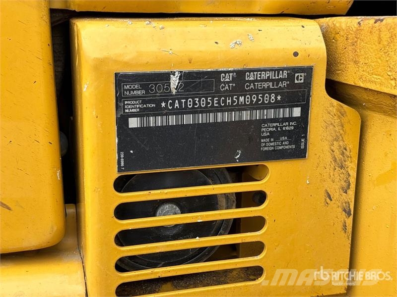 CAT 305E2 CR Mini Excavator Mini bagri <7t