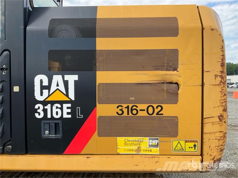 CAT 316E L Kāpurķēžu ekskavatori