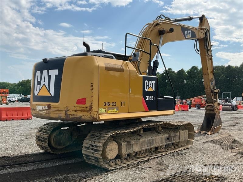 CAT 316E L Kāpurķēžu ekskavatori