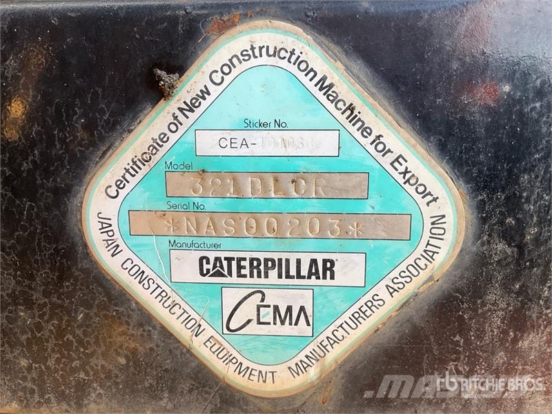 CAT 321D LCR Tracked Excavator Raupenbagger