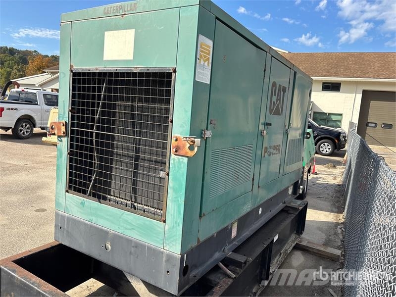 CAT 3306B 250 kW Skid-Mounted Generator Set Dīzeļģeneratori