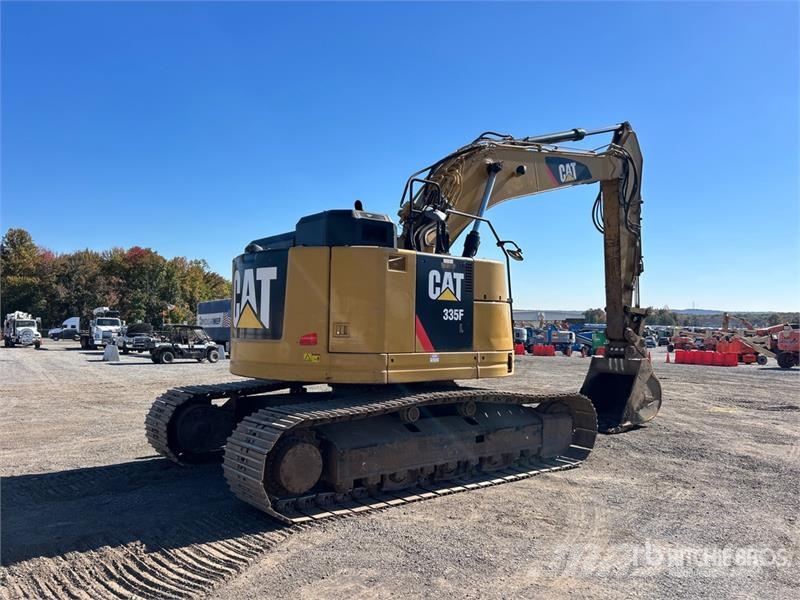 CAT 335F L CR Tracked Excavator Kāpurķēžu ekskavatori