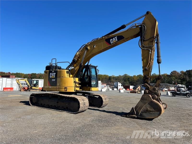 CAT 335F L CR Tracked Excavator Kāpurķēžu ekskavatori