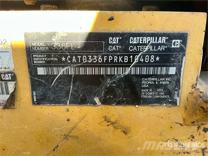 CAT 336F L Tracked Excavator Excavatoare pe șenile