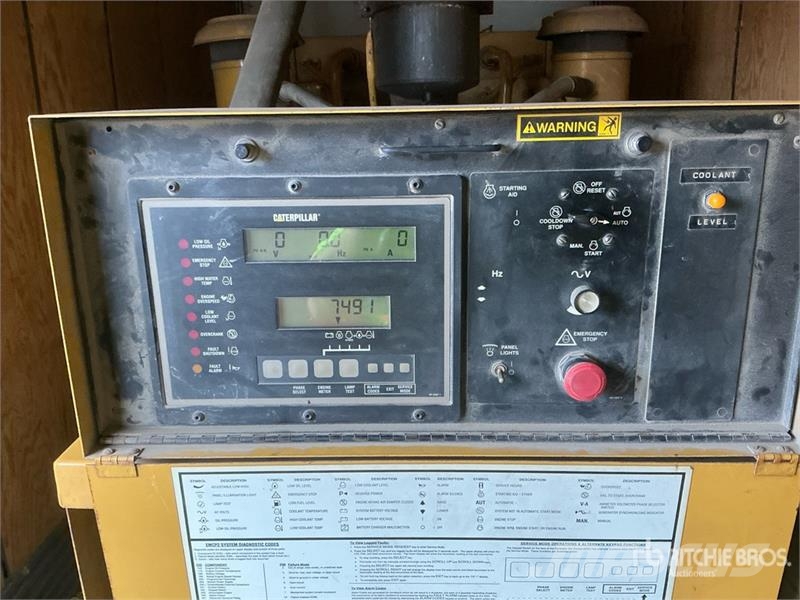 CAT 3412C 545 kW Mobile Generator Set Générateurs diesel