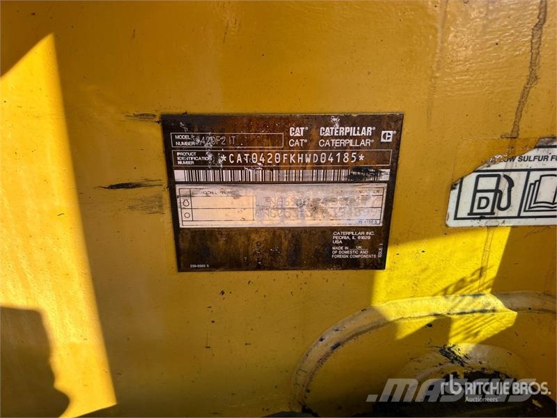 CAT 420F2 IT 4x4 Backhoe Loader Backhoe loaders