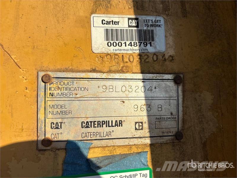 CAT 963B لوادر زحافة