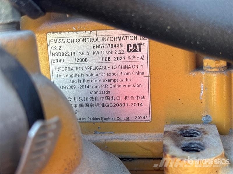 CAT CB-34B Double Drum Roller مداحل ثنائية الاسطوانة
