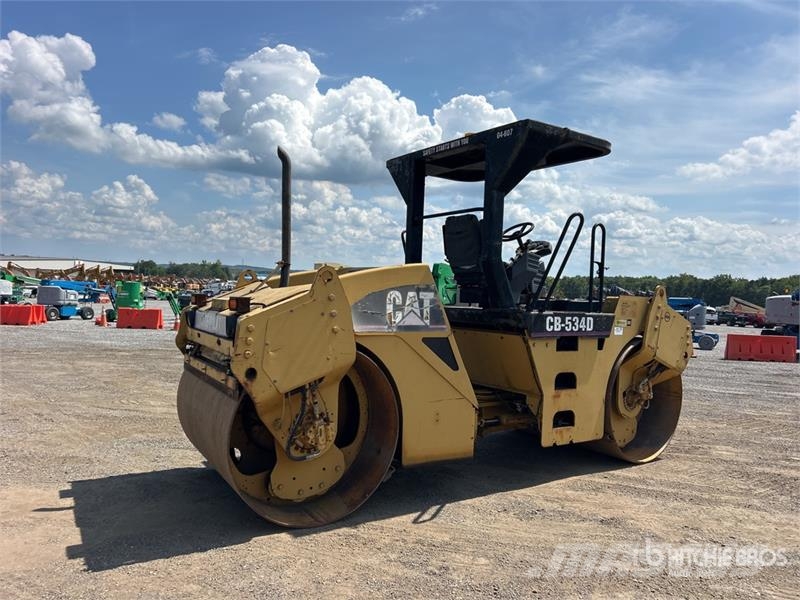 CAT CB-534D Double Drum Roller Rodillos de doble tambor