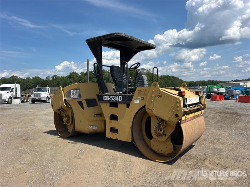 CAT CB-534D Double Drum Roller Rodillos de doble tambor