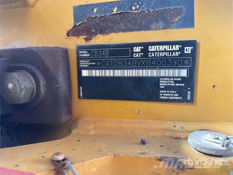 CAT CB34B Double Drum Roller Tvilling tromle