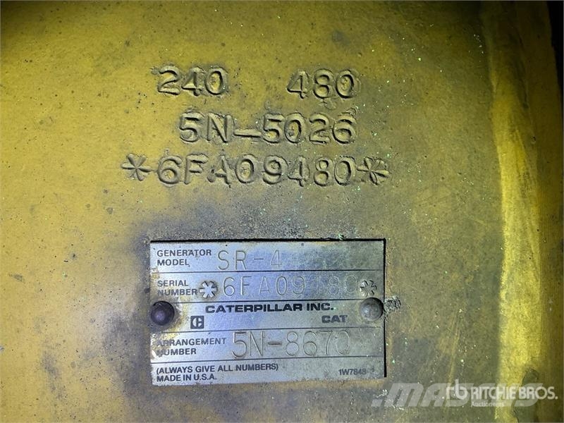 CAT SR-4 545 kW Mobile Generator Set Generadores diesel