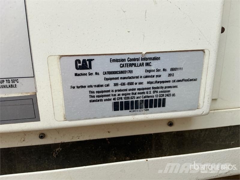 CAT XQ-30 27 kW Skid-Mounted Generator Set Dīzeļģeneratori