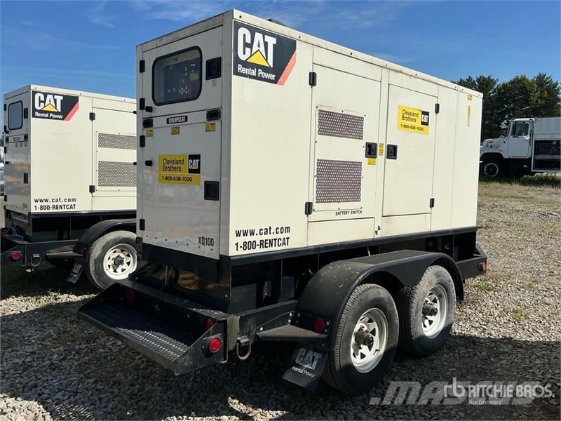 CAT XQ100 100 kW Mobile Generator Set Dizel agregati