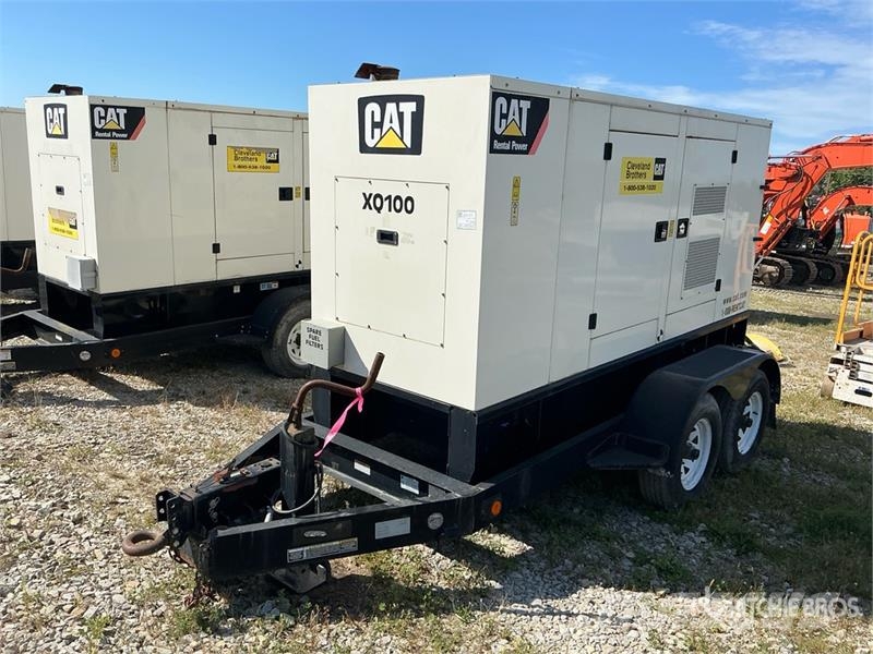 CAT XQ100 100 kW Mobile Generator Set Dizelski agregati