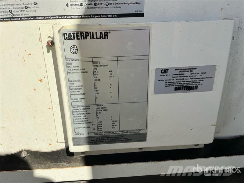 CAT XQ100 100 kW Mobile Generator Set 柴油发电机