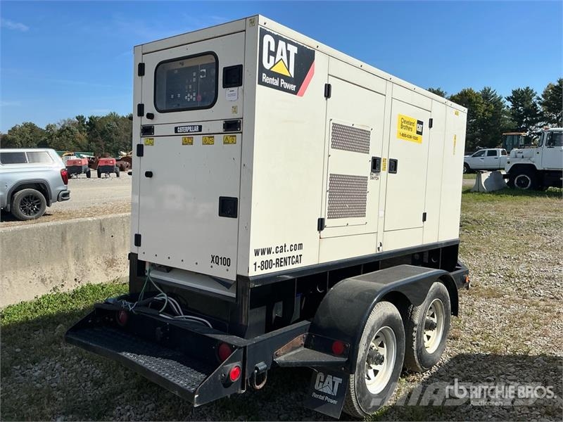 CAT XQ100 100 kW Mobile Generator Set Dizelski agregati