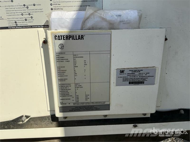 CAT XQ100 100 kW Mobile Generator Set Dizel agregati