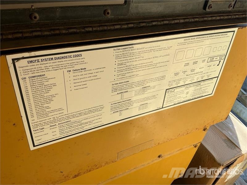CAT XQ600 545 kW Mobile Generator Set Diesel generatoren