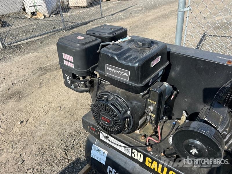 Central Pneumatic Skid-Mounted 30 gal Air Compress 콤푸레샤